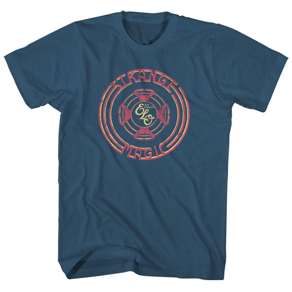 Electric Light Orchestra - Strange Magic Mens Tshirt - Blue